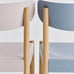 Pack Chair 10 - Ash blue - Oiled Oak, des. Jasper Morrison for HAY