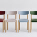 Pack Chair 10 - Chalk Grey - Oiled Oak, des. Jasper Morrison for HAY