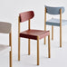 Pack Chair 10 - Hull Red - Oiled Oak, des. Jasper Morrison for HAY