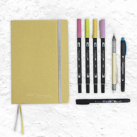 Tombow Creative Journaling Kit (Bright or Pastel)