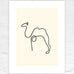 Le Chameau poster by Pablo Picasso