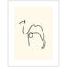 Le Chameau poster by Pablo Picasso