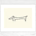 Le Chien poster by Pablo Picasso