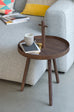 Pick me up side table - Walnut - des. Lincoln Rivers for Wireworkd