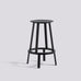 Revolver Bar Stool - Black - des. Leon Ransmeier (made by Hay)