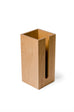 Oak Box Toilet Roll Holder des. Lincoln Rivers for Wireworks