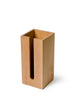 Oak Box Toilet Roll Holder des. Lincoln Rivers for Wireworks