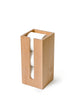 Oak Box Toilet Roll Holder des. Lincoln Rivers for Wireworks