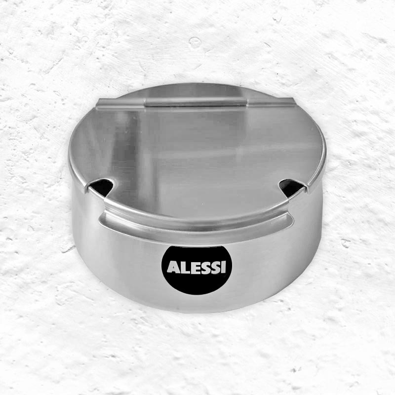 Round Stainless Steel Sugar Bowl - des. Mazzeri and Vitale for Alessi
