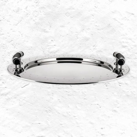 Round Tray with Handles - des. Michael Graves, by Alessi