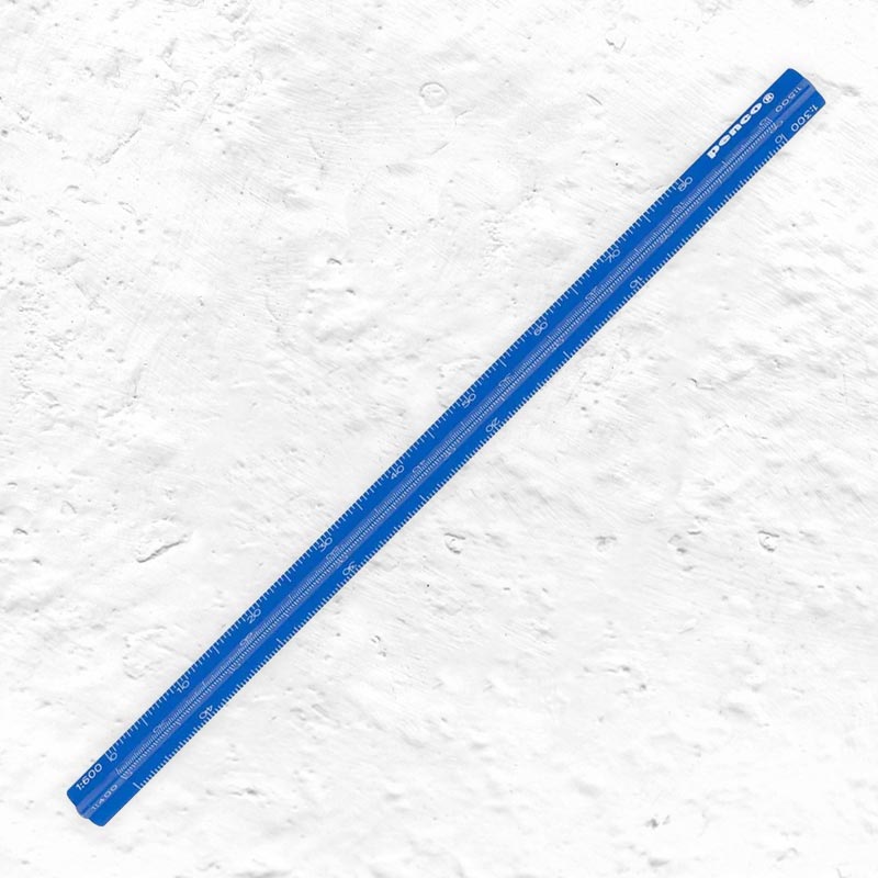 Penco Drafting Scale Ruler - Blue - by Hightide