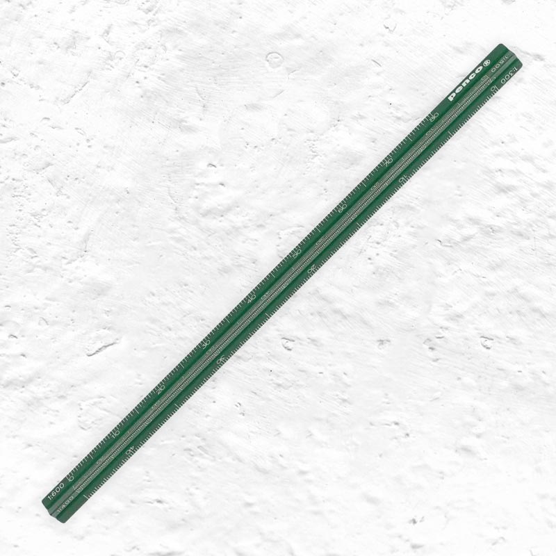 Penco Drafting Scale Ruler - Green - by Hightide