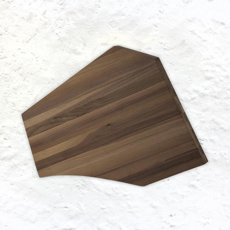 Scultura Walnut Wood Chopping Board, 40cm x 30cm, des.  Sirine Graiaa for knIndustrie