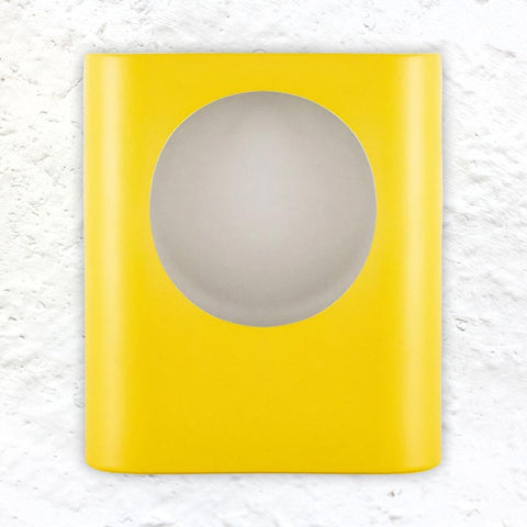 Freesia Yellow Signal Lamp, small, des. Panter&Tourron for raawii, 2020
