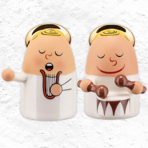 Angel Band Set 3 (lyre & maracas) des. Massimo Giacon & LPWK (made by Alessi)