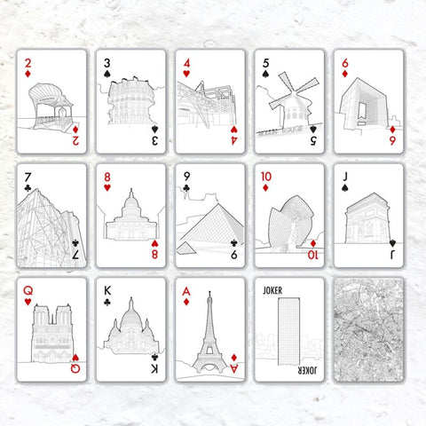 Deck of Playing Cards by Skyline - Paris