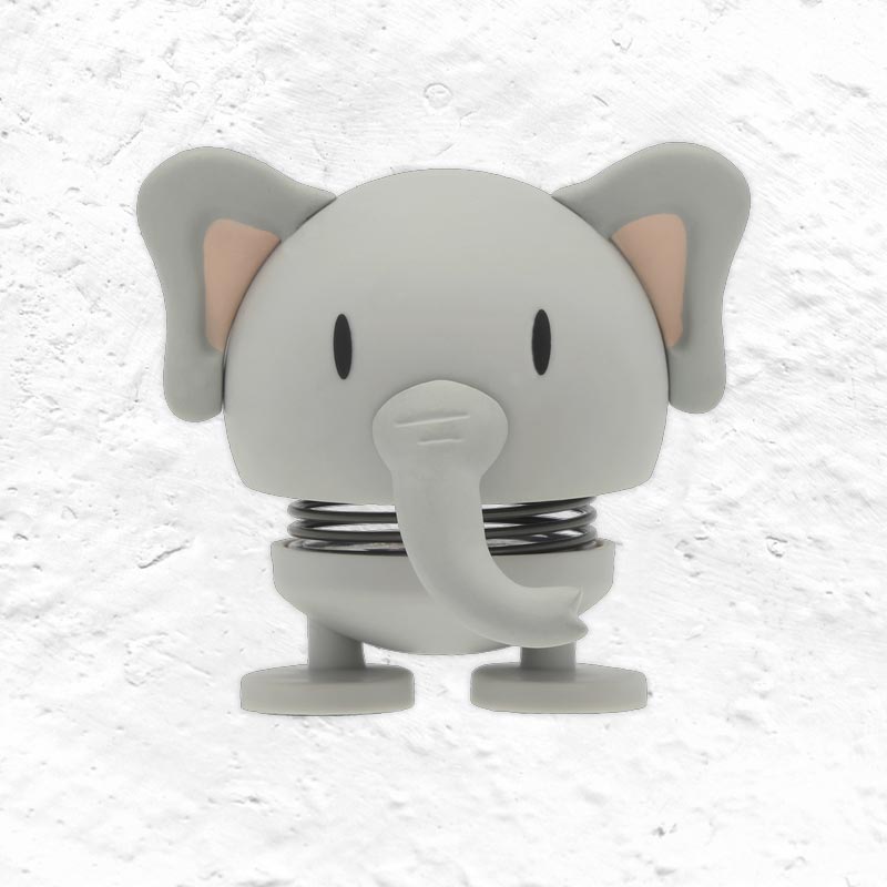 Hoptimist Soft Elephant - Grey