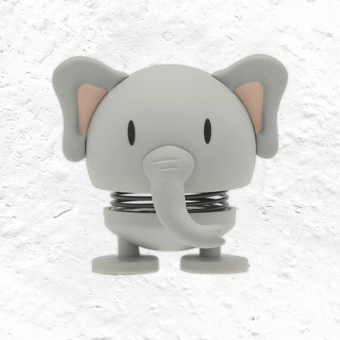 Hoptimist Soft Elephant - Grey