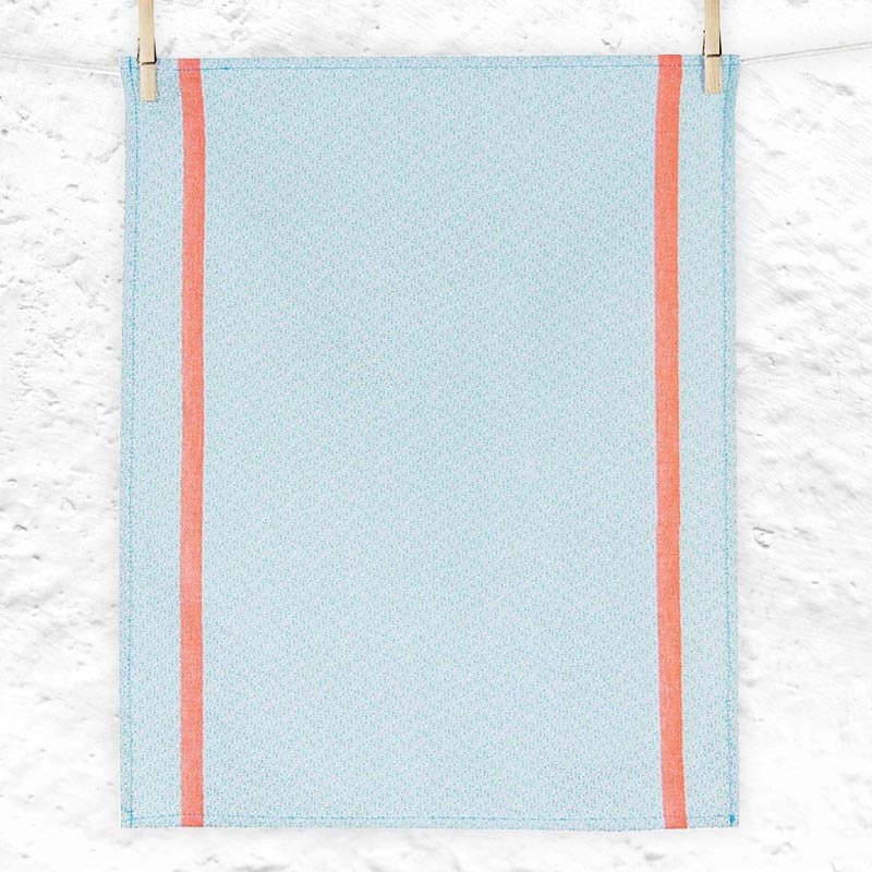 Soft Green (Colorama celadon) Hand Towel, by Tissage Moutet