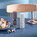 Style Salt & Pepper Mill Set - Dark & Light Beige - by AdHoc