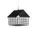 Cottage Suet Ball Bird Feeder - Black - By Wildlife Garden