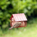 Cottage Suet Ball Bird Feeder - Red - by Wildlife Garden