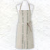 Bon Appetit 100% Linen Apron by Charvet Editions