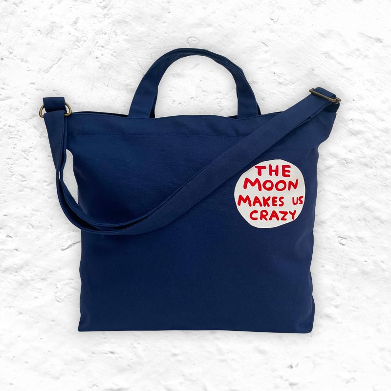 The Moon Makes Us Crazy - cross body bag