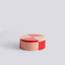 Tin Container - Round - Red / Soft Pink - by HAY