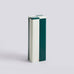 Tin Container - Slim - Green / Off-white - by HAY