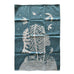 Nuit Polaire - Christmas Tea Towel - by Tissage Moutet