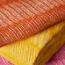 Twist Yellow Pure New Wool Throw by Tweedmill