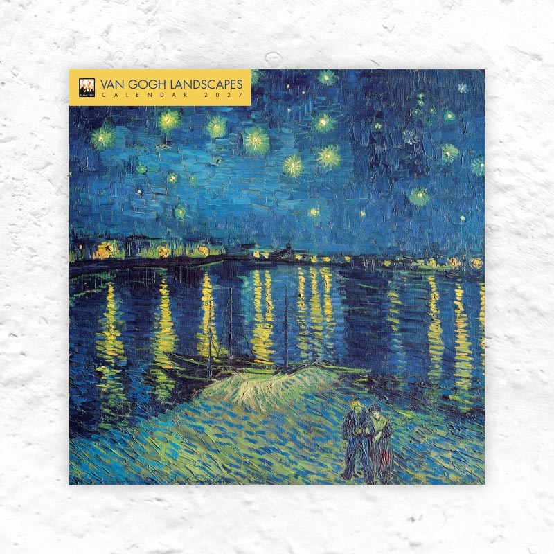 Vincent van Gogh Landscapes 2027 Wall Calendar