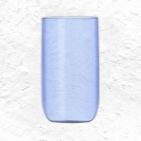 Vio Tall Glass High Tumbler - Blue - des. Foster & Partners for Ichendorf Milano