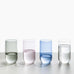 Vio Tall Glass High Tumbler - Blue - des. Foster & Partners for Ichendorf Milano