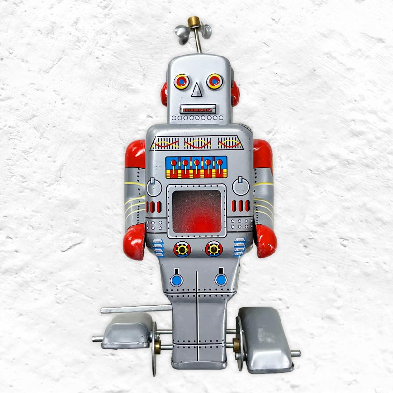 Wind up robot 13cm