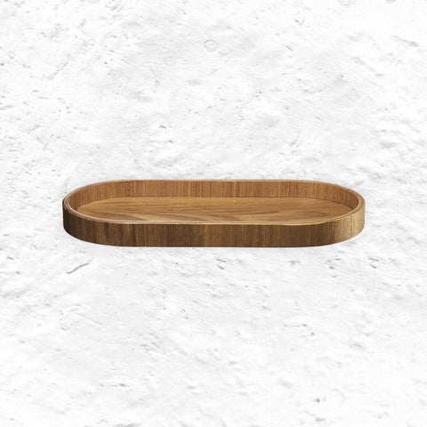 Oval Wooden Tray - Willow - 35 x 16cm - by ASA