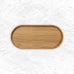 Oval Wooden Tray - Willow - 35 x 16cm - by ASA