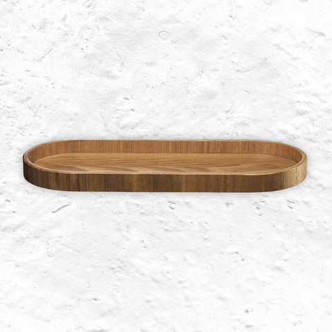 Oval Wooden Tray - Willow - 44 x 22cm - by ASA