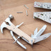 Wooden Hammer 10-in-1 Multi-tool - by Kikkerland