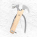 Wooden Hammer 10-in-1 Multi-tool - by Kikkerland