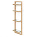 Zone wall shelf - oak -  des. Lincoln Rivers for Wireworks
