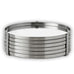 Cylinda-Line Stainless Steel Coasters - set of 6 - des. Arne Jacobsen for Stelton