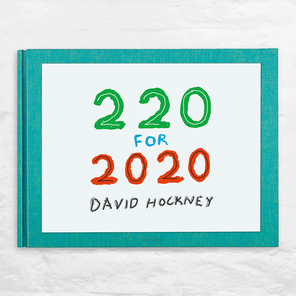 David Hockney. 220 for 2020: edition of 1620 books, numbered and stamped