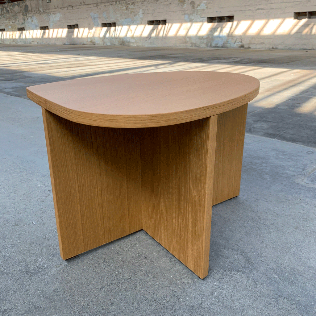 Brown top tea table