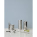 Cylinda-Line Stainless Steel Coasters - set of 6 - des. Arne Jacobsen for Stelton