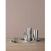 Cylinda-Line Stainless Steel Coasters - set of 6 - des. Arne Jacobsen for Stelton