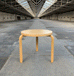 90D Table des Alvar Aalto, 1935 (made by Artek)