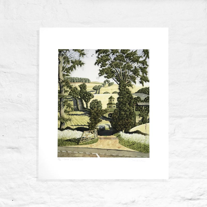 Anne Lace's Lane - Signed Limited Edition Print by Simon Palmer