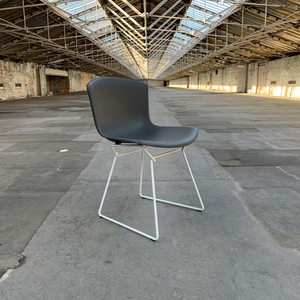 Knoll Bertoia Shell Chairs Bertoia Moulded Shell Side Chair By